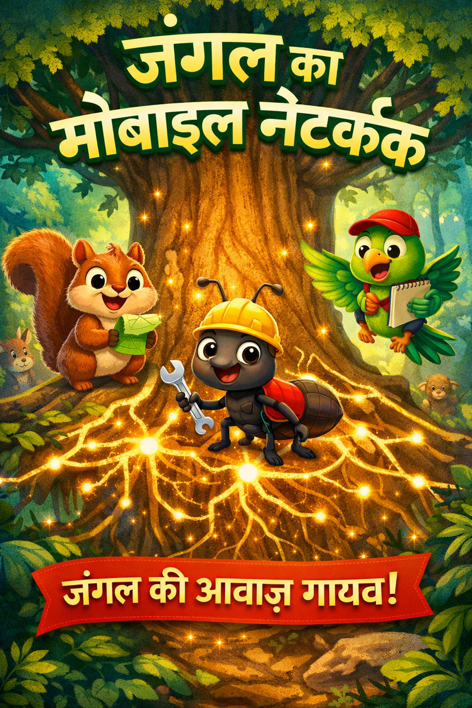 जंगल का मोबाइल नेटवर्क